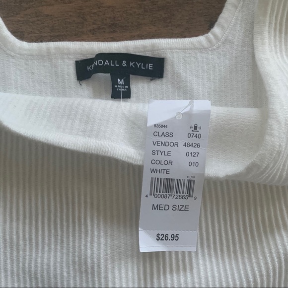 White Ribbed Tanktop - Picture 3 of 3